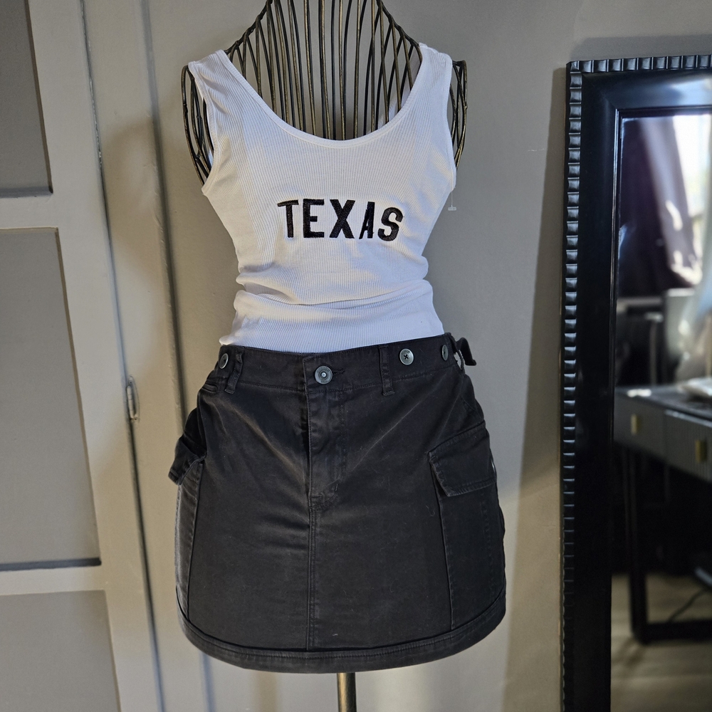White Texas Tank Top